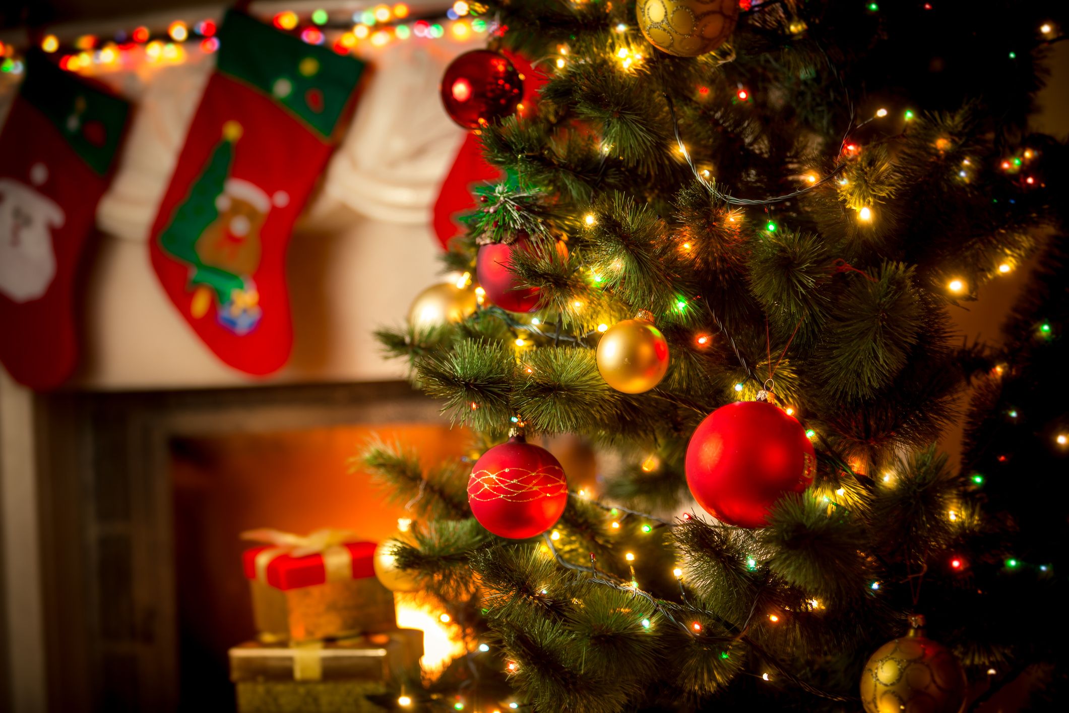A christmas tree