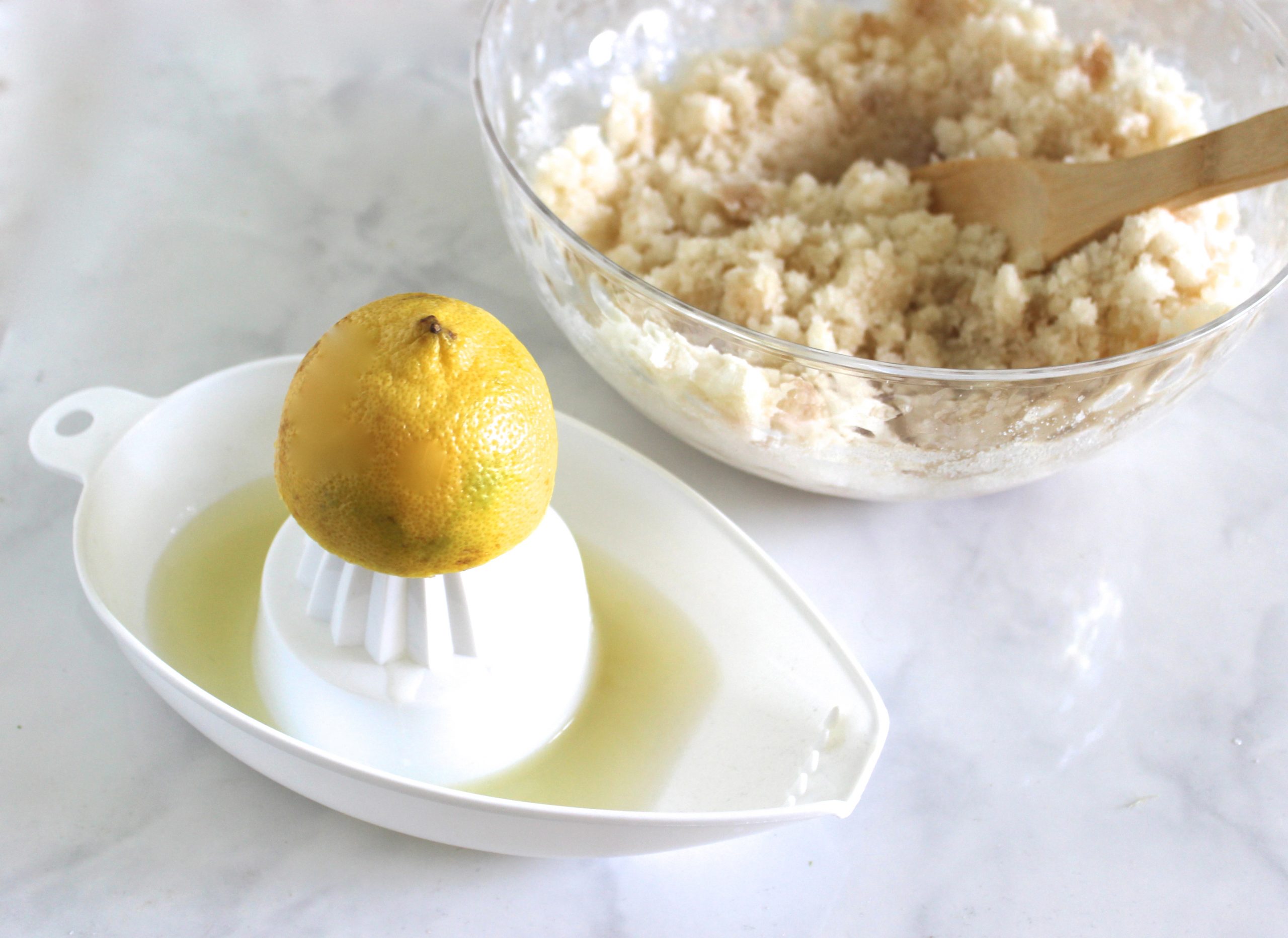 A bowl of rice on a plate