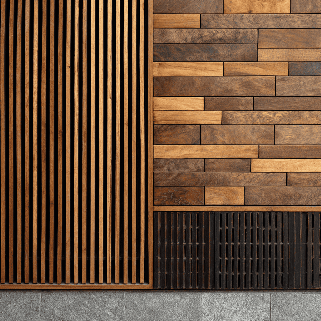 Creating Dynamic Depth With Exterior Slat Wall Paneling | The Divine ...
